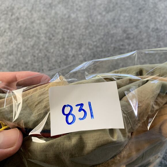 Vintage Penn Reels Mens Shirt Size M Fishing Button Up Embroidered Patches - Picture 15 of 15